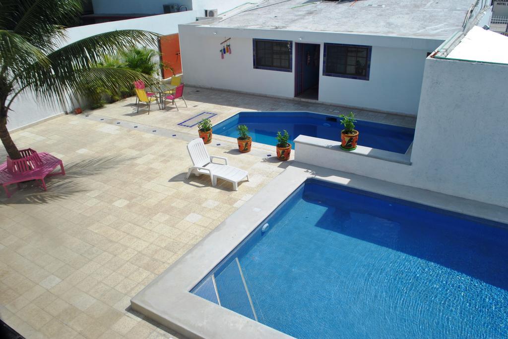 Mexicasa Cancun Hostel Канкун Екстер'єр фото