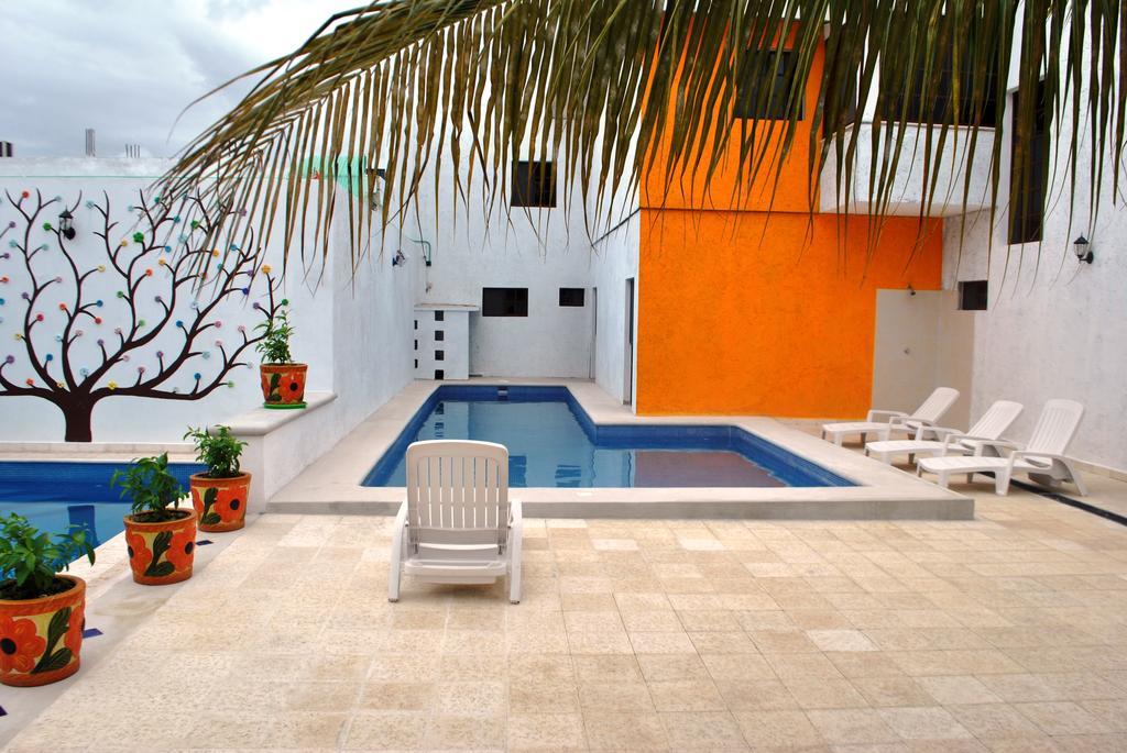 Mexicasa Cancun Hostel Канкун Екстер'єр фото
