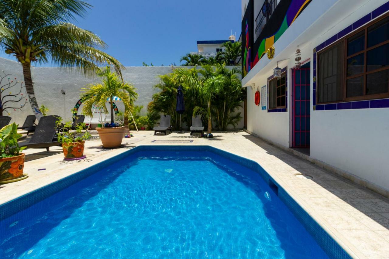 Mexicasa Cancun Hostel Канкун Екстер'єр фото