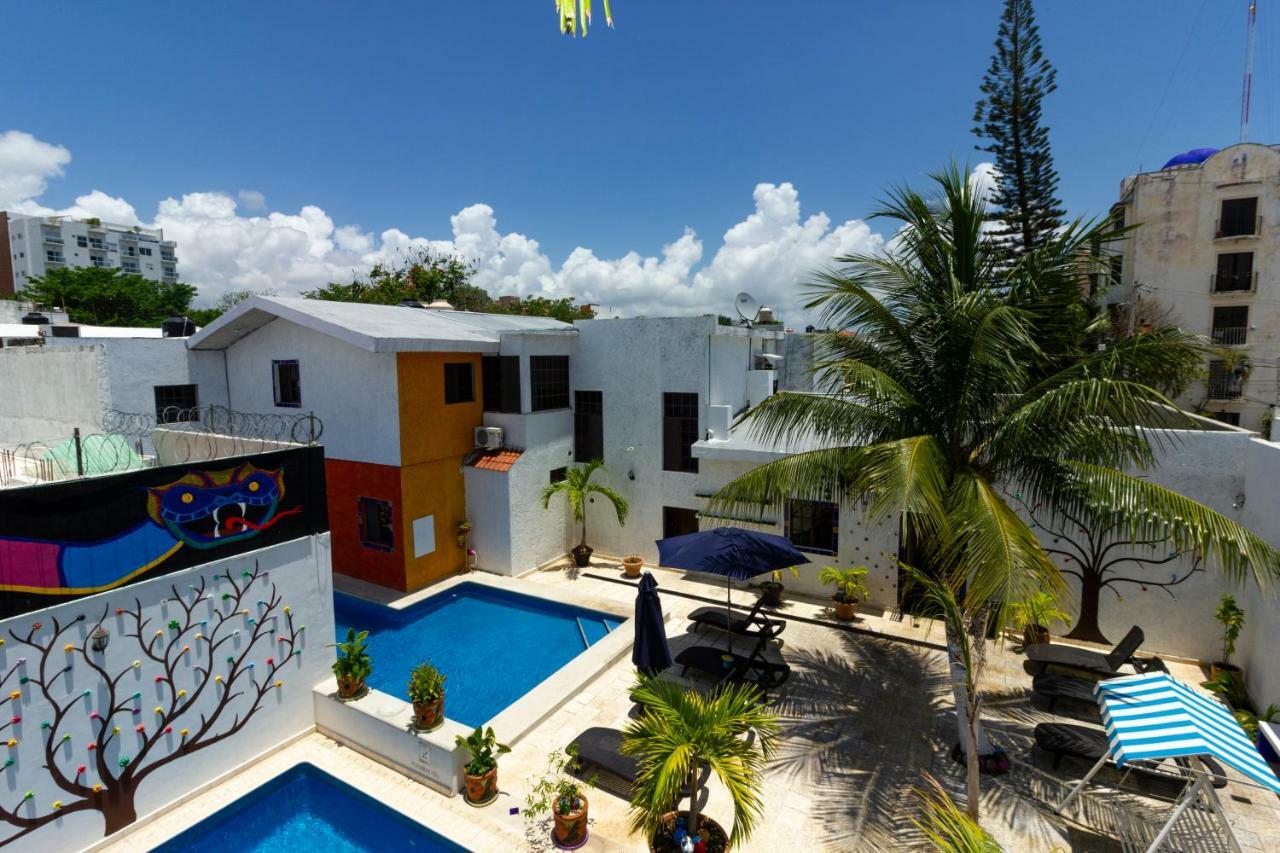 Mexicasa Cancun Hostel Канкун Екстер'єр фото